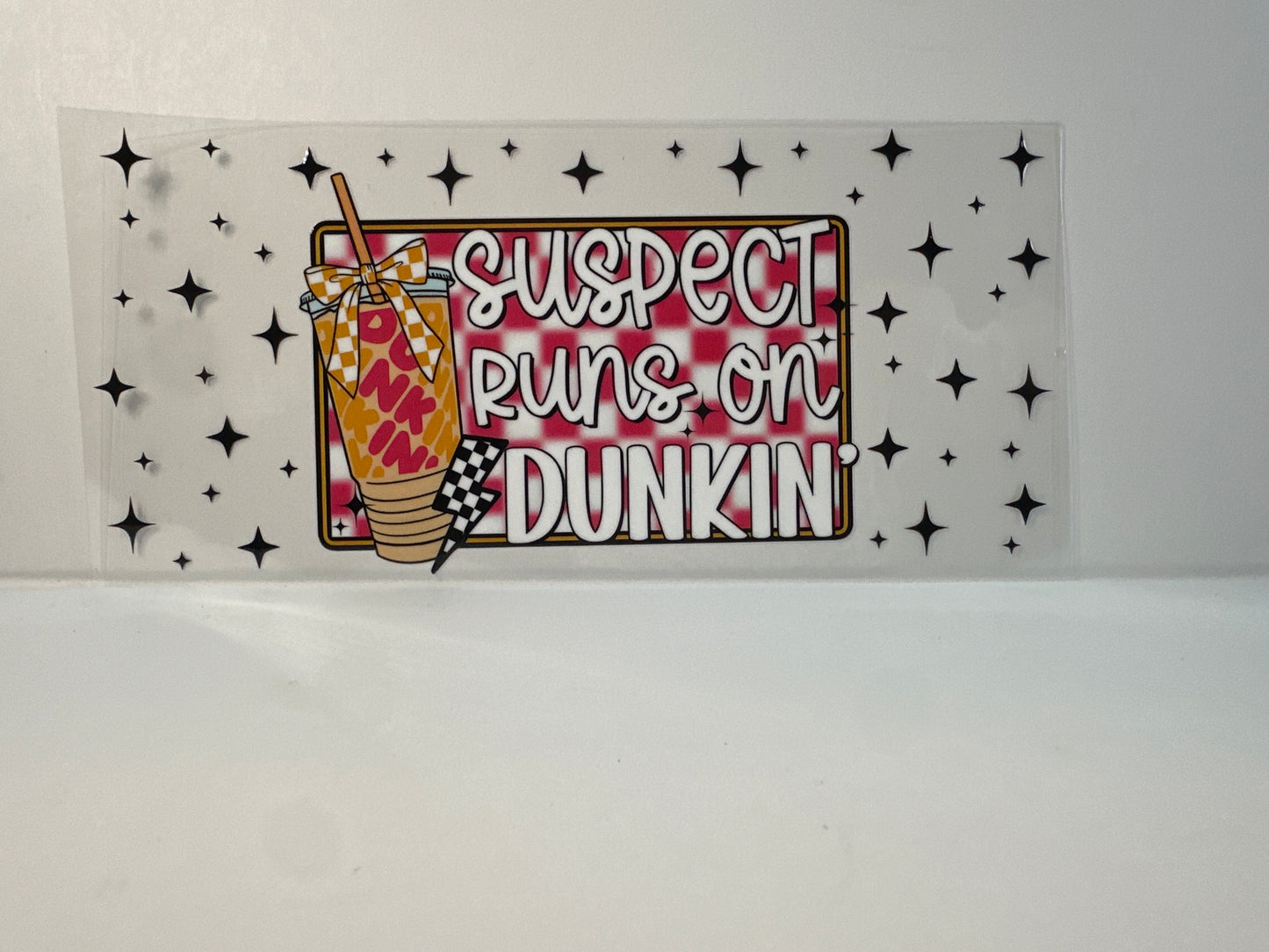 G8 suspect runs on Dunkin coffee