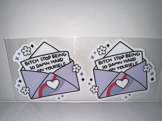 H265 Bitch stop being so damn hard on yourself, sassy