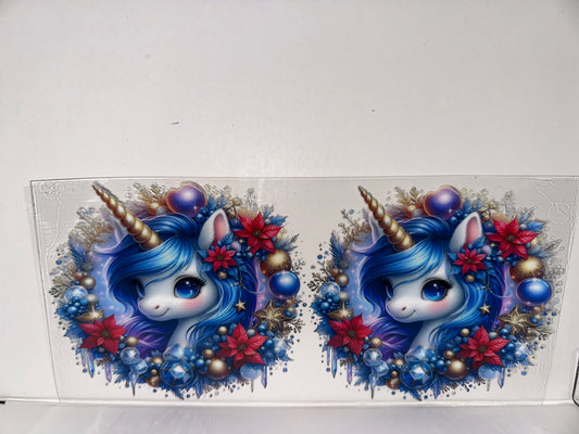 H1097 Christmas unicorn