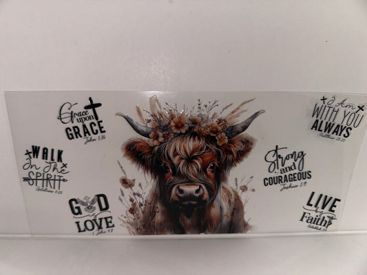 H138 affrimation cow