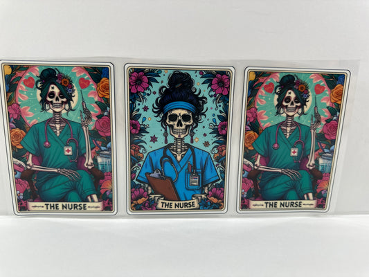 G574 the nurse tarot card