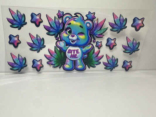 C41 Bite Me Bear Weed Bear