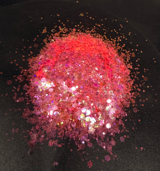 Coral Me Pretty | Chunky Glitter | 2oz