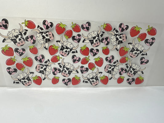 G492 strawberry cow