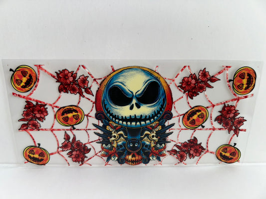 G1272 Jack the skeleton with pumpkins Halloween