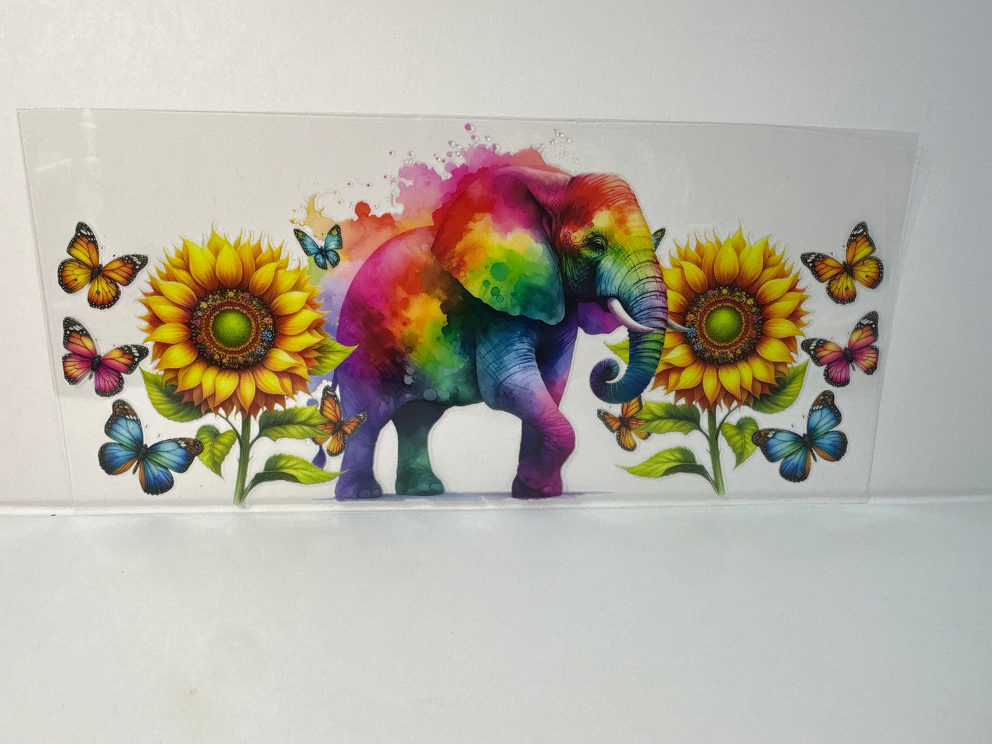 G80 elephant with flowers
