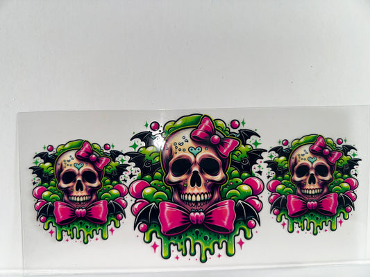 G1264 neon skulls slime