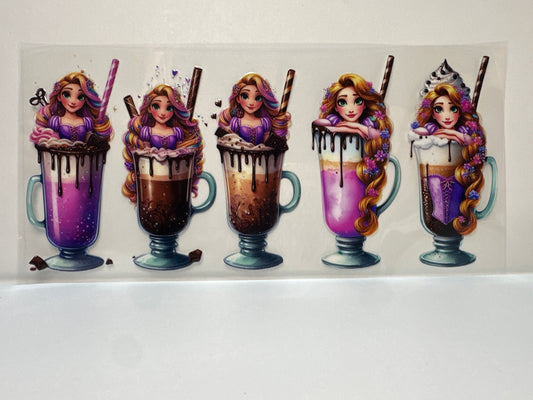 F405 Disney princess Rapunzel frappe