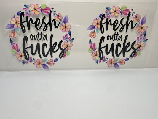 F403 fresh outta fucks