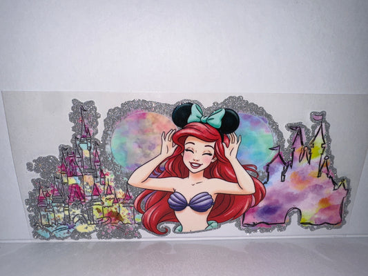 H1952 Glitter Wrap Disney Princess Ariel