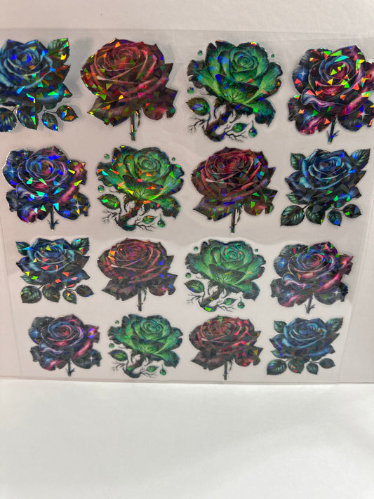 H2724 Rose Holo element sheet