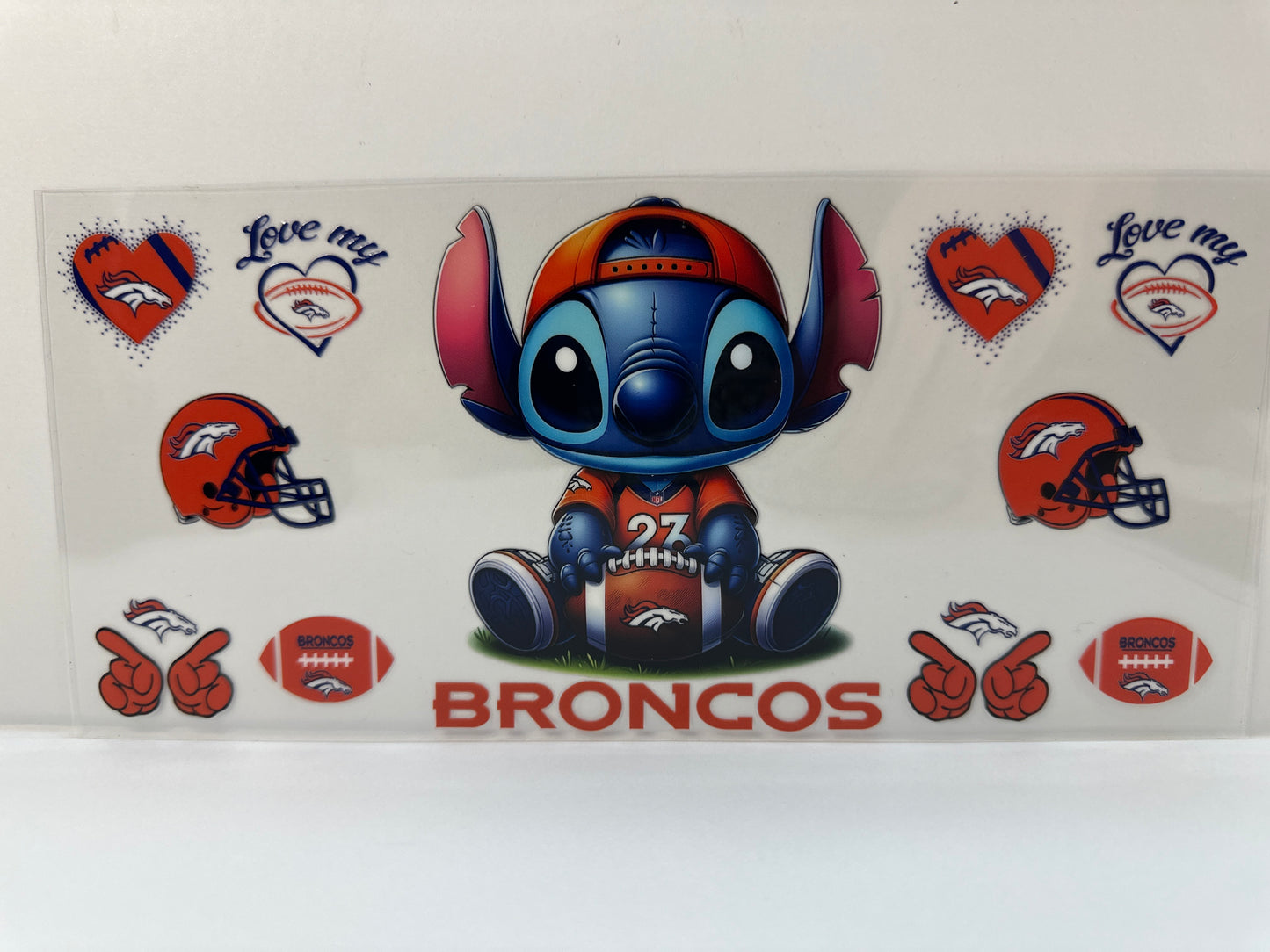 F500 NFL football Broncos stitch