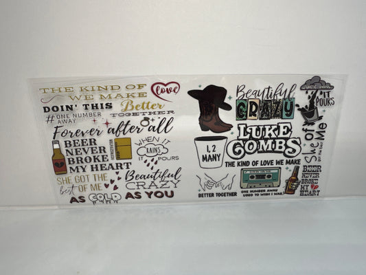 G180 Luke Combs Artist Musician