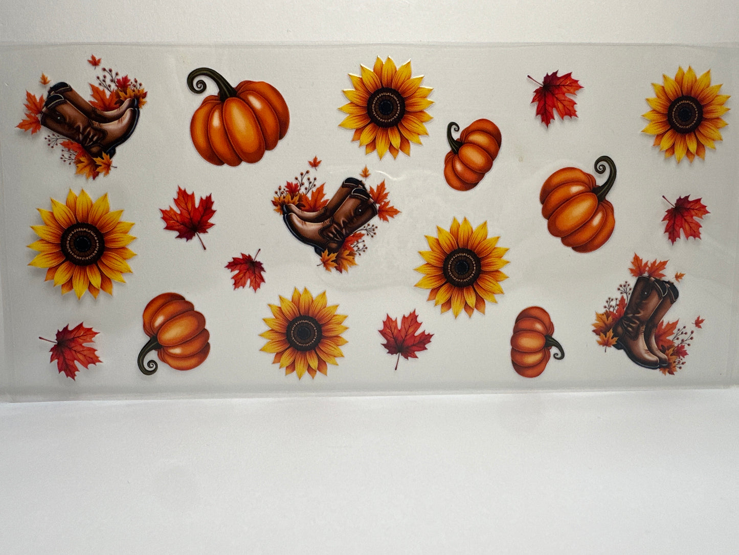 F411 pumpkin, sunflower, and boots fall time western