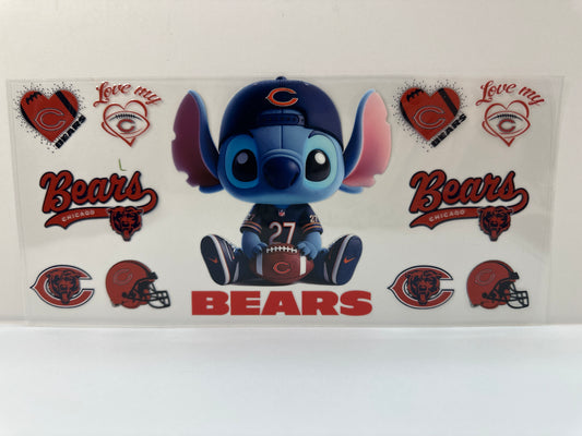 F507 NFL football Chicago Bears stitch