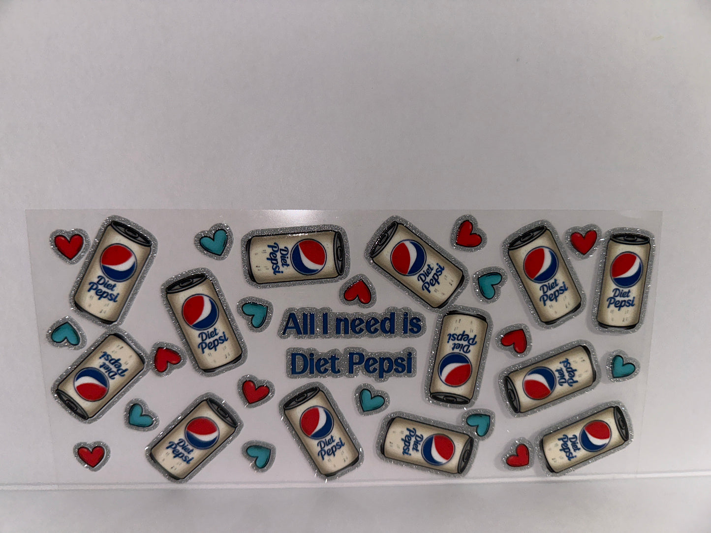 H1946 Glitter Wrap Diet Pepsi