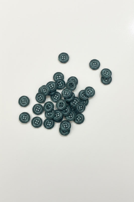 Black and White Bottons Clay Pieces – Shaped Glitter 8g | Luxy Customs