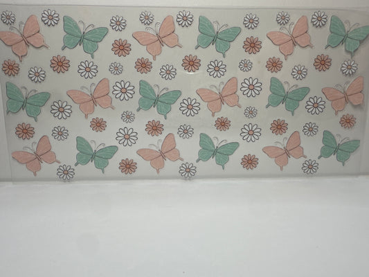 F207 Butterflies and Flowers