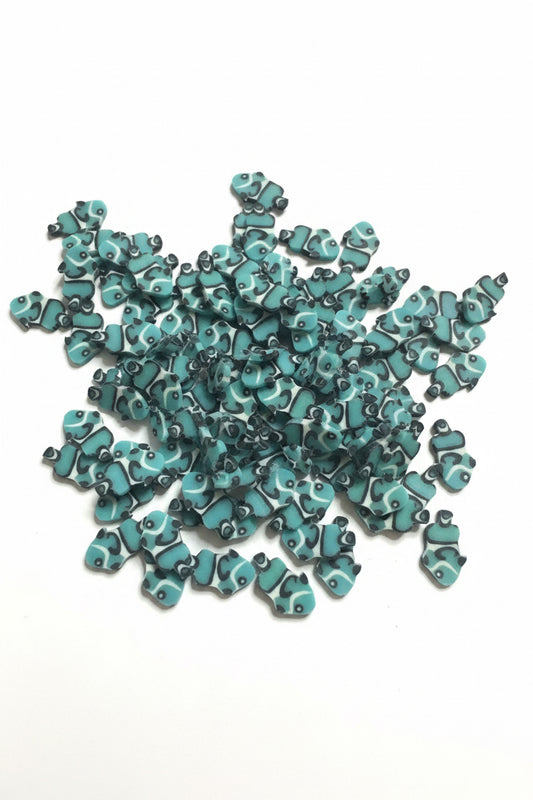 Blue Nemo/Clown Fish Clay– Shaped Glitter 8g | Luxy Customs