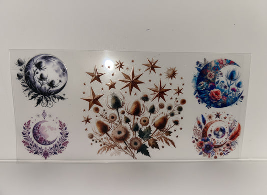 H770 planets with feathers and flowers