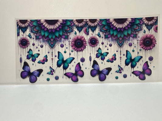 F425 butterflies with flowers