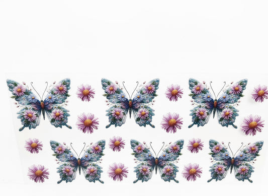 H880 butterflies with flowers