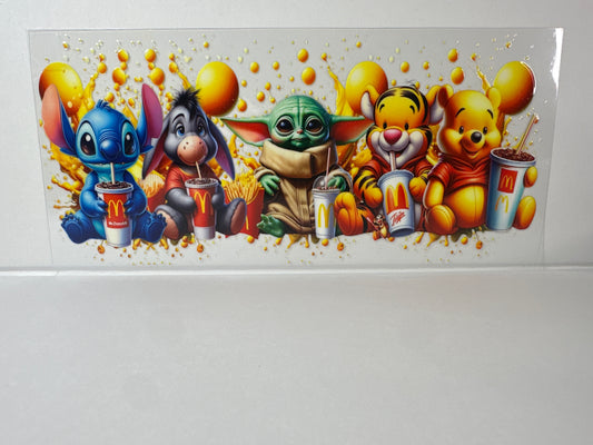 E113 McDonalds Characters