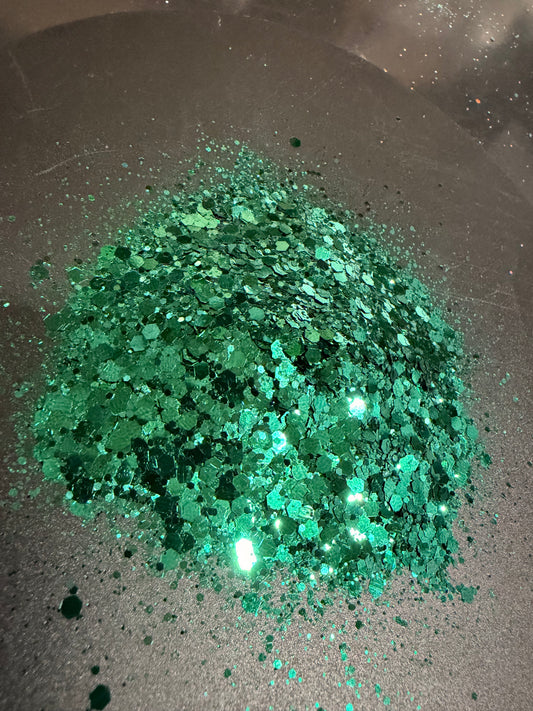 Spruce | Chunky Glitter | 2oz