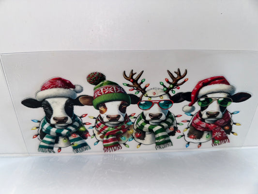 G1133 Christmas Cows with lights