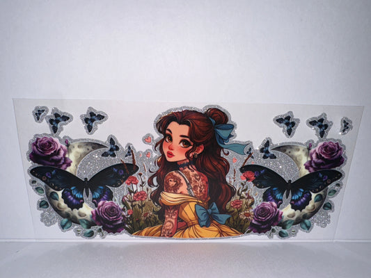 H1957 Glitter Wrap Disney Princess Belle