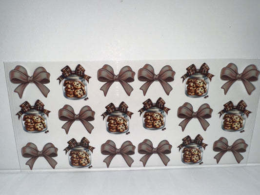 H233 chocolate chip cookies, and bows