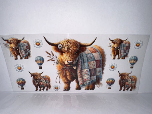 H2121 Hotair Ballon Cow