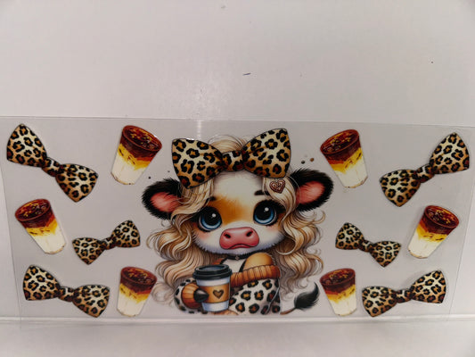 H496 ice coffee cow