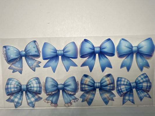 H1284 Blue bows