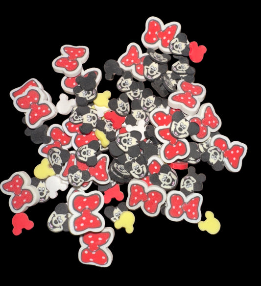 Micky Bow mix Clay Pieces