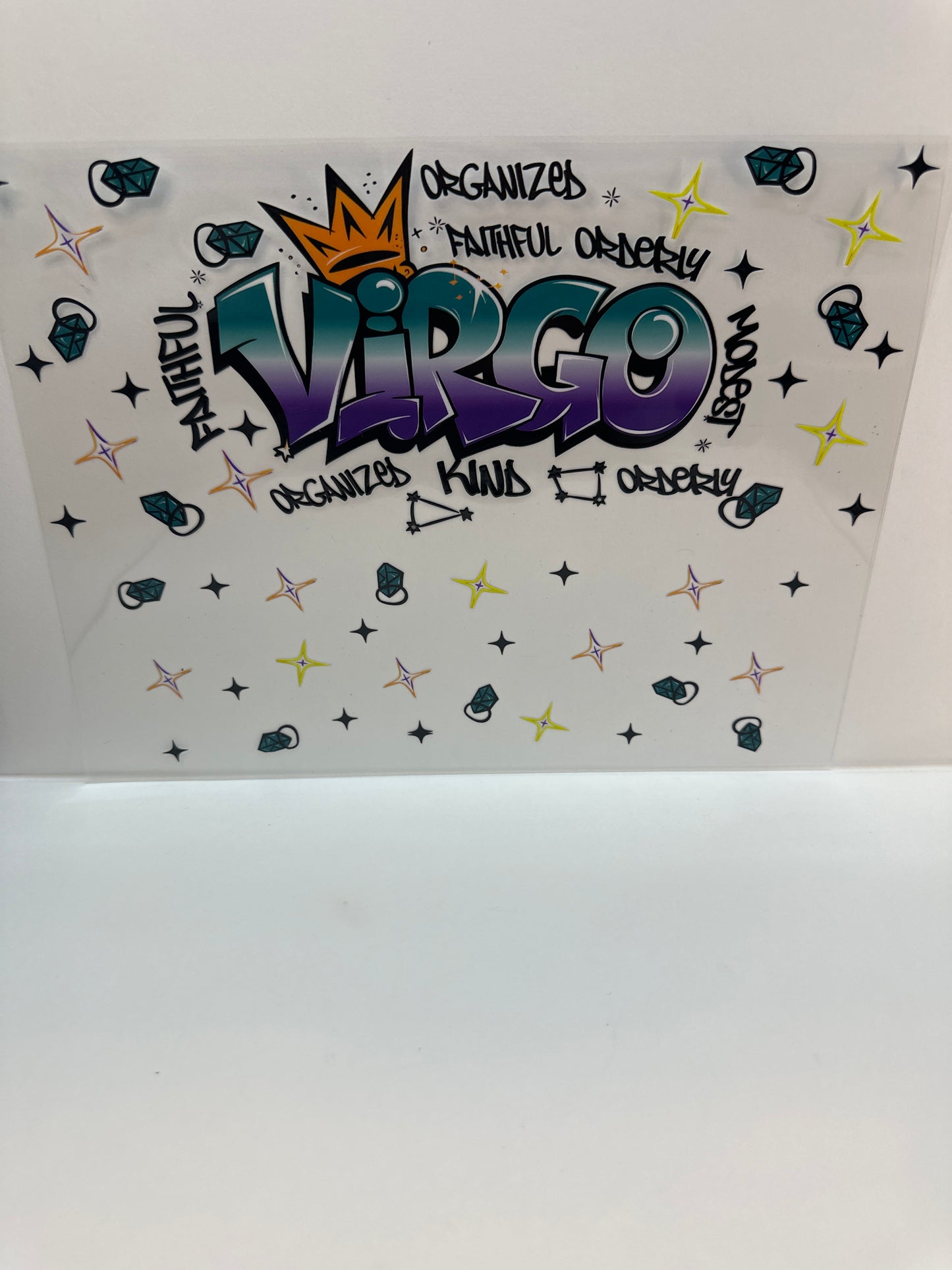 F803 Virgo horoscopes 40 ounce cup wrap