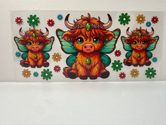 F846 butterfly cow