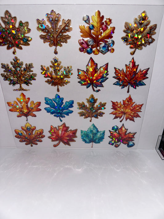 H2727 Leaves Holo element sheet