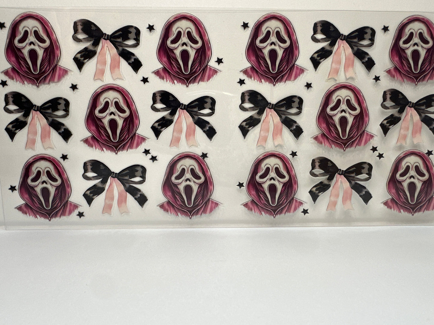 F368 Scream ghostface Horror w/bows