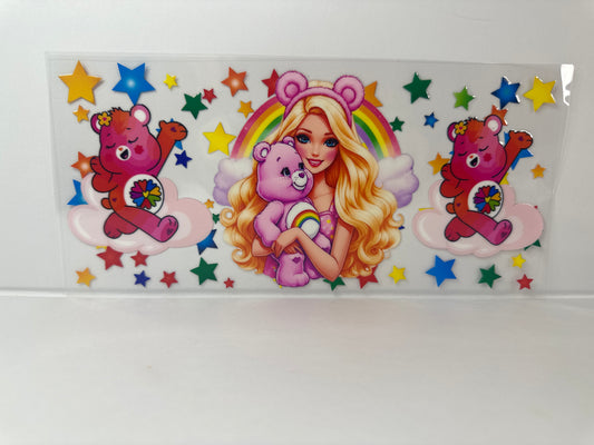 D58 Care Bear and Barbie