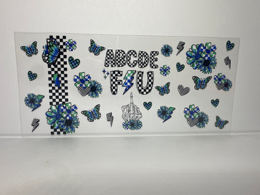 C25 ABCDE F U with Butterflies