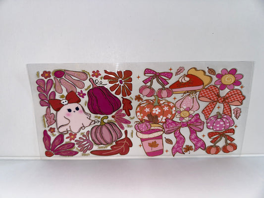 G1037 Halloween cute ghosts pumpkins and fall items