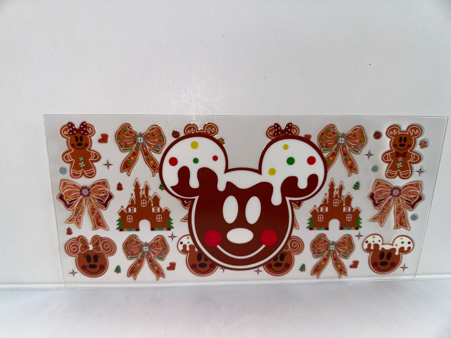 G1118 Mickey Mouse gingerbread Christmas