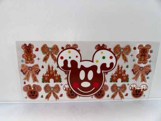 G1118 Mickey Mouse gingerbread Christmas