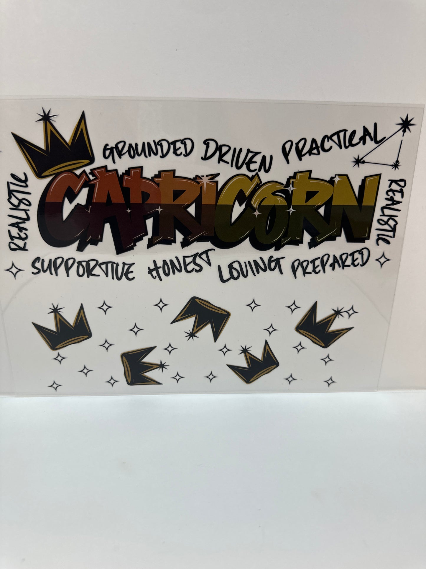 F796 horoscope Capricorn, 40 ounce cup wrap