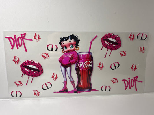 F766 Dior Coke cola Betty Boop