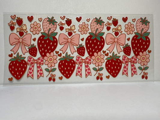 F179 Strawberries with Bows