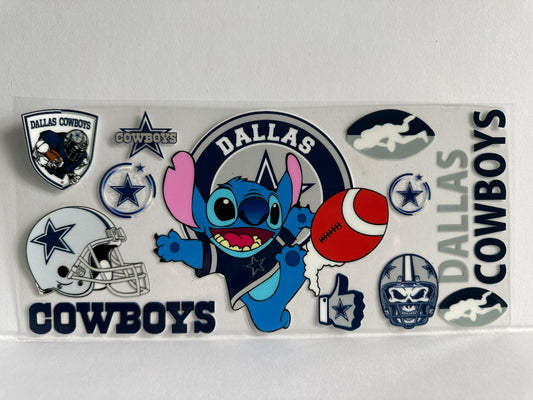 G1310 NFL football cowboys stitch