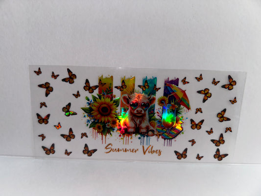 H2336 Metallic Cow Summer Vibes