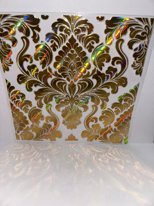H2731 Gold  Holo element sheet